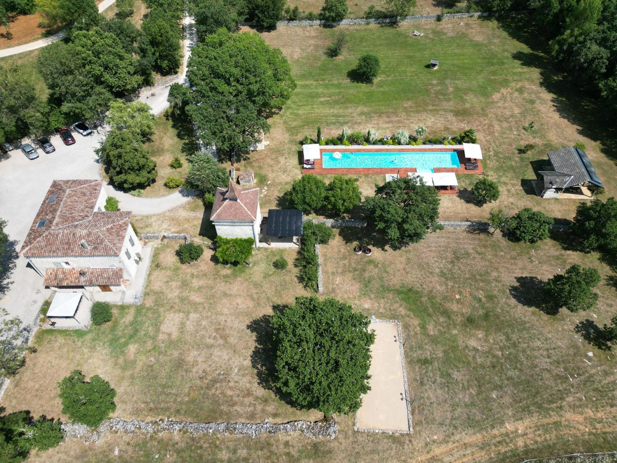 Domaine De Fangal, Pgeonnier 2P, Maison 8P - Piscine 25M - Gites Climatises Septfonds Zewnętrze zdjęcie